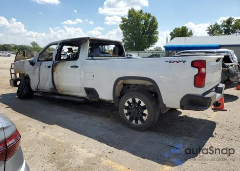 2020 Chevrolet Silverado K2500 Custom из США, поврежденный, VIN 1GC4YME77LF337810